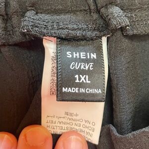 SHEIN Curve Charcoal Pants 1XL